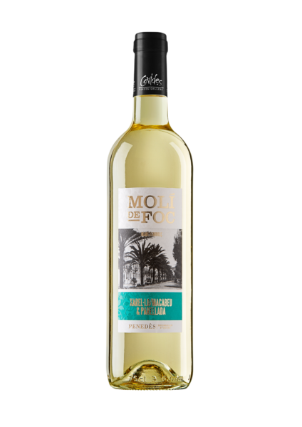 Vino Blanco Molí de Foc Blanco Semi Dulce 75 cl.