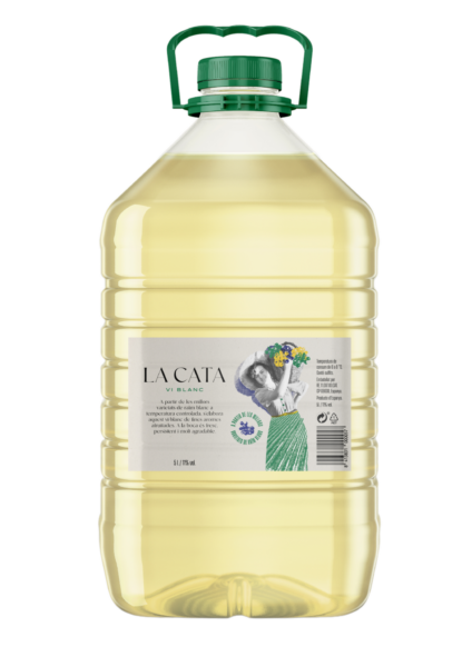 Vino Blanco de mesa La Cata 5 L.