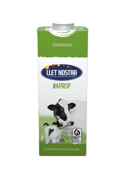 Leche Nostra Semidesnatada