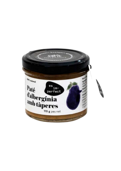 Paté de berenjena con alcaparras Es Imperfect 110 g.