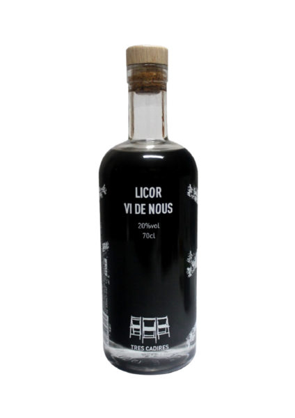 Licor Vino De Nueces Tres Cadires 0,75 Cl.