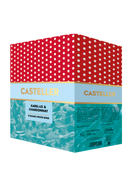 Vino Blanco Casteller D.O. Cataluña (Bag in Box) 3 l.