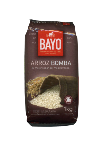 Arroz Bomba Bayo 1 Kg.